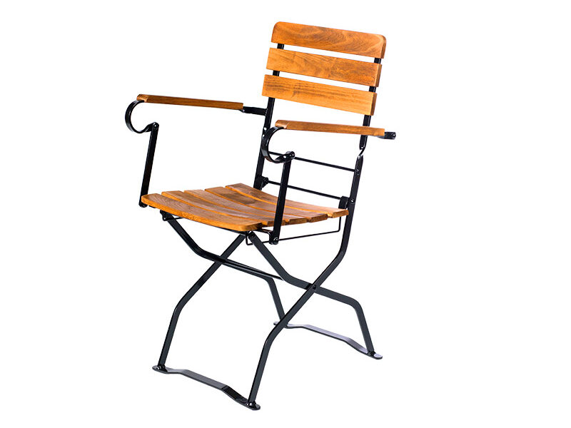 Chaise Bavaria avec accoudoirs