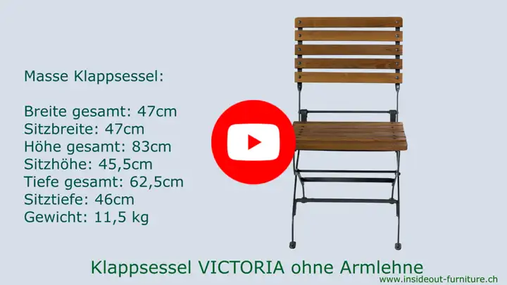 Klappsessel Victoria